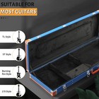 Glarry Electric Guitar Hard Shell Case For Gst Gtl 170 Sg Burning Fired Style