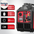 3800-watt Portable Inverter Generator With Dual Fuel  Co Protect  30 Amp For Rv 