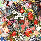 100pcs Lot Letter Random Animal Embroidered Patches Iron On Mixed Clothes Badge