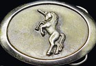 Unicorn Fantasy The Great American Buckle Company Vintage Belt Buckle