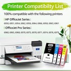 902xl Bcmy Ink Cartridges Compatible With Hp Officejet Pro 6960 6970 6974 6978