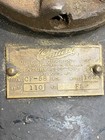 Antique Century Ceiling Fan Direct Current 58  Ornate Usa 110 Volts Rare Iron