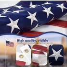 American Flag 3x5 Ft Outdoor Heavy Duty     100  Made In Usa  All-weather  Durable