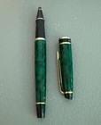 Waterman Expert Ii Rollerball Pen Prussian Green Gold Trim France W  Papers Box