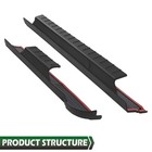 Trail Armor Rocker Panel Guards For Chevy Silverado 1500 2007-13 Extended Cab