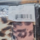 Lot Of 3 Front Row Adjustable Leopard Print Face Mask Multicolor Cotton Adult