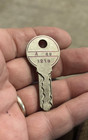 Stanley Vidmar Cabinet Key  A69 Series 1219