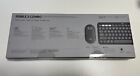 Logitech Pebble 2 Combo Compact Wireless Keyboard   Mouse 920-012061 New