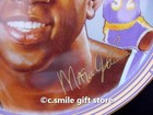 Sports Impression  magic Johnson  Nba Basketball Gold Le Signature Plate 4007-04