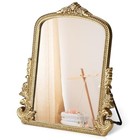 Vintage Makeup Mirror  Vanity Desk Mirror Antique Traditional 12 l X 9 8 w Gold