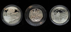 1994 50th Anniversary 3 Coin Silver Proof  Ww2 Commemorative Set W  Coa