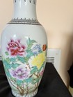 Nice Pair Of Antique Chinese Famille Rose Matched Vasss Peony Design Republic