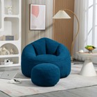 New Bedding Bean Bag Sofa Chair Foam Bean Bag Chair Lying Bean Bag With Footrest
