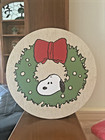 Snoopy Pottery Barn Disney Peanuts Holiday Christmas Party Placemat School Set 4