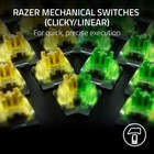 Razer Blackwidow V4 X Yellow Switches Mechanical Spanish Keyboard Very Good
