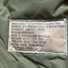 Vintage 1974 Combat Extreme Cold Weather Parka Og 107 Military Army Jacket Liner