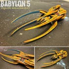 Babylon 5 Vorlon Dreadnaught 8 5    Hand Painted 3dprint 16k Resin
