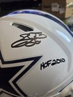 Signed Emmitt Smith Full Size Auth Alternate Cowboys Helmet  Psa  prova Coa Hof