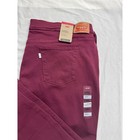Levi s Classic Straight Burgundy Red Jeans Women s Size 22w M Mid Rise