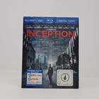 Inception  blu-ray Dvd Digital Copy  2010  3-disc Set W Lenticular Slipcover 