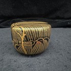 Yuyama Lacquer Willow Makie Natsume Tea Caddy Tea Ceremony Tool Rare