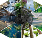 New Aqua Pulse 8 000 Gph Submersible Fish Pond Pump 33 Ft Cord energy Efficient