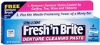 Fresh n Brite 3 80 Oz Dental Paste For Dentures - Unflavored  Adult Use
