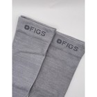 2 Pairs Figs Compression Socks Solid Gray 100  Awesome Size Large