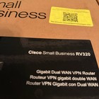 Cisco Rv320 Dual Gigabit Wan Vpn Router Brand New In Box Sealed Rare  