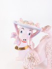 Pink Spaghetti Poodle 1950s Vintage Japan