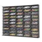 50 Slots Display Case Stand Compatible With Hot Wheels 1 64 Scale Diecast New