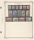 Drbobstamps Papua New Guinea 1934-1972 Mint Collection On Scott Pages