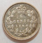 1899 Canada 5 Cents Lot 601