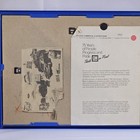 Vtg General Motors 1983 Commemorative 75th Anniversary Picture Original Letter