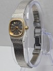 Vintage Citizen Quartz Womens Two Tone Cushion Watch 1100 106989 New Battery