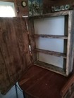 Hand Crafted Cabinet Made From Authentic 1893 Farm House Reclaimed Pine Wood