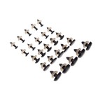 Plastic Safety Eyes Nose Oval Washers For Teddy Bear Doll Toys