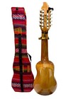 Bolivian Charango Handmade Naranjillo Carved  Tuner  Charango Capo  Aguayo Case