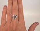925 Sterling Silver Mother And Child Ring - Size 6 Or 9 - Gift Boxed