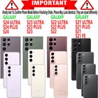 For Samsung Galaxy S25 Ultra Case S24 S23 S22 S21 Fe Phone Cover   Screen Glass