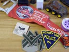 Large Mixed Lot Of Junk Drawer Military Pin Patches Trains Religious Odds Ends