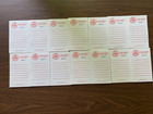 Coca-cola Convention Note Pads 14 Pads 3 5 X 5 5    40 Sheets Per Pad