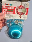 Walco 3147 Peacock Blue Many Facetted Ball Sequin Bead Christmas Ornament Kit