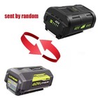 1-2   40v 6 0ah Battery For Ryobi 40v Lithium Op40602 Battery With Led   Charger