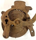 Black Hawk Antique Vintage Cast Iron Handle Crank Usa Tn Farm Corn Sheller Turns