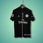 Neymar Jr  10 Psg Black Jersey 2018-2019 Champions League Short Sleeve Jersey