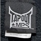 Vtg Tapout Full Zip Hoodie Mens Large Black Graphic Mma The World Is Mine Y2k