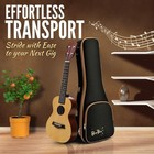 Case Bag  Ukulele 21inch Soprano Backpack Soft Case  Waterproof Uke Gig Bag Wi