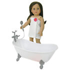 Sophia   s Classic Clawfoot Bathtub Pretend Furniture For 18  Doll