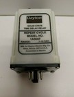 New Old Stock  Dayton 120v 0 1-10 Sec Time Delay Relay 1a366f